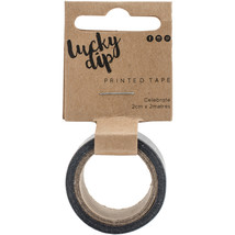 Lucky Dip Collection Printed Tape Celebrate - $15.62