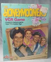 The Honeymooners Lost Episodes word &amp; memory VCR Game Mattel 1986 Sealed - £11.30 GBP