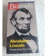Mark Twain and Abraham Lincoln Biography  Set 2 VHS A&amp;E&#39;s Sealed Brand New - $13.61 CAD