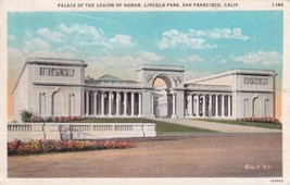Palace of the Legion of Honor Lincoln Park San Francisco California Postcard C12 - £2.39 GBP