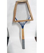 Vintage Dunlop Rally Wood Tennis Racket racquet frame Taiwan display wal... - $278.59 MXN