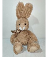 Russ Berrie 18&quot; Burr Bunny Rabbit Plush Stuffed Animal EUC - $7.99