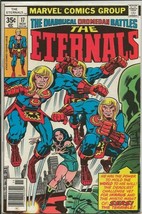 Eternals #17 ORIGINAL Vintage 1977 Marvel Comics - £38.98 GBP
