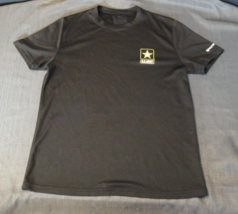 2014 U.S. ARMY BLACK T-SHIRT DISCONTINUED RECRUIT DEP MEPS SHIRT SMALL - £21.29 GBP