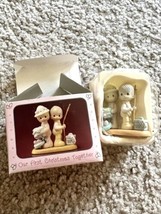 Enesco Precious Moments 1990 Our First Christmas Together - £11.62 GBP