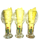 3 Brinkhoff´s Dortmund Soccer Ball-Shaped German Beer Glasses - €25,53 EUR