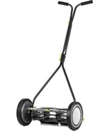 Earthwise 1715-16Ew 16-Inch 7-Blade Push Reel Lawn Mower, Grey - £112.82 GBP