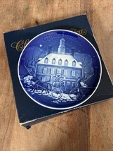 1986 B&amp;G Bing Grondahl Christmas Collector Plate Christmas Eve In Willia... - €9,88 EUR