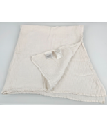 Aden + Anais Solid White Baby Blanket Swaddle Muslin Boy Girl Unisex Lovey 44x44 - $13.36