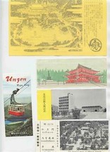 5 Different 1980&#39;s Colorful Japan Tourist Attraction Souvenir Tickets  - £14.01 GBP