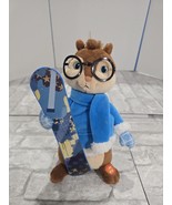 Alvin and The Chipmunks Simon Snowboard Singing Dancing Plush Toy VIDEO - $475.79 MXN