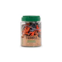 Terra by Battat  60 Pcs Dinosaur Figures  Assorted Plastic Mini Animal Figurin - £15.20 GBP