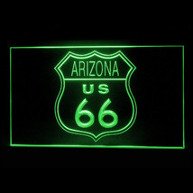 120160B Route 66 US Arizonaa Highway Carriage Vehicle Federation LED Light Sign - $21.99