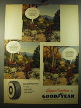 1950 Goodyear Super Cushion Tires Ad - I've made up my mind to buy some  - $18.49