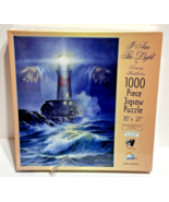 Sunsout 1000 Piece Puzzle Lighthouse “I Am the Light” Biblical 20x27 NEW... - $23.99