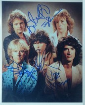AEROSMITH signed Photo X5 - Steven Tyler, Joe Perry, Brad Whitford ++ w/coa  - £305.89 GBP