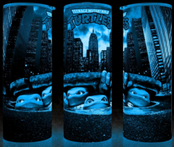Glow in the Dark 80s Ninja Turtle Cup Mug Tumbler 20oz - $22.95