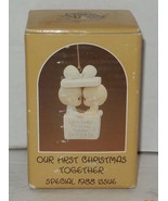 1988 Precious Moments Our First Christmas Together Ornament #520233 HTF ... - $34.95