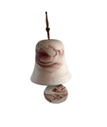 Nemadji Pottery Vintage Southwestern Ceramic Bell Wind chime 5” Wide 4.5... - £29.41 GBP