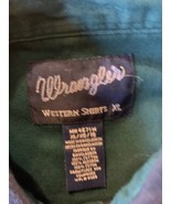 Mens Wrangler Button Down Shirt Size XL 0104 - $470.22 MXN