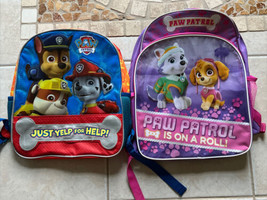 Paw Patrol 2 Kids Book bags Backpacks - £13.43 GBP
