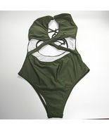 LUMIECLAT Swim suits blackish green Swimwear - $22.68
