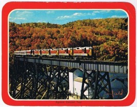 Postcard Agawa Canyon Tour Northern Ontario Wilderness 5 1/4&quot; x 6 3/4&quot; - £3.09 GBP