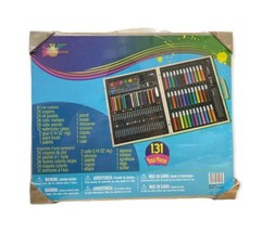SunRise Portable Art Set For Kids | 131-Piece Variety, Drawing, Painting - £24.91 GBP