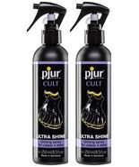 2 COUNT PJUR CULT ULTRA SHINE RUBBER & LATEX SPRAY CONDITIONER 250ML/8.5oz each - $68.30