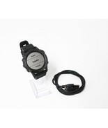 Garmin Fenix 6 Sapphire Multisport Watch Carbon Gray/Black 010-02158-10 ... - $229.99