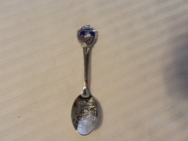 Texas Lone Star State with Bronco Collectible Silverplated Demitasse Spoon - $15.00