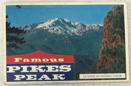 Pikes Peak Colorado 14 Postcard Souvenir Folder - £7.74 GBP