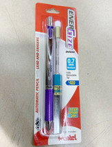 NEW Pentel EnerGize Deluxe .7mm Mechanical Pencil Violet w/Lead &amp; Eraser Refills - £5.22 GBP