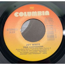 Joy White True Confessions / Lets Talk About Love Again 45 Country Columbia 1982 - £6.12 GBP