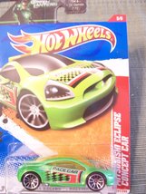 Hot Wheels 2011 Thrill Racers Raceway Mitsubishi Eclipse Concept Car on ... - £11.18 GBP