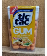 Tic Tac Sugar Free Gum Cool Tropical Flavor  (Sealed Collectors Pack) - £23.45 GBP
