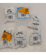Hubbell Raco 2084B4 EMT 1 inch 1-Hole Push-on Strap Steel (4-Pack) - Lot... - $63.82 CAD