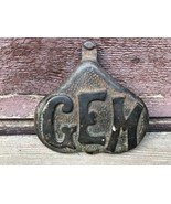 Antique 1895 GEM Cast Iron Stove Oven Door Release Part  - £31.12 GBP