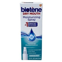 Biotene Moisturizing Mouth Spray 1.5oz Gentle Mint dry mouth EXP 04/24 - £15.50 GBP