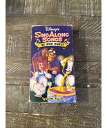 Sing Along Songs Be Our Guest VHS - $554.53 MXN