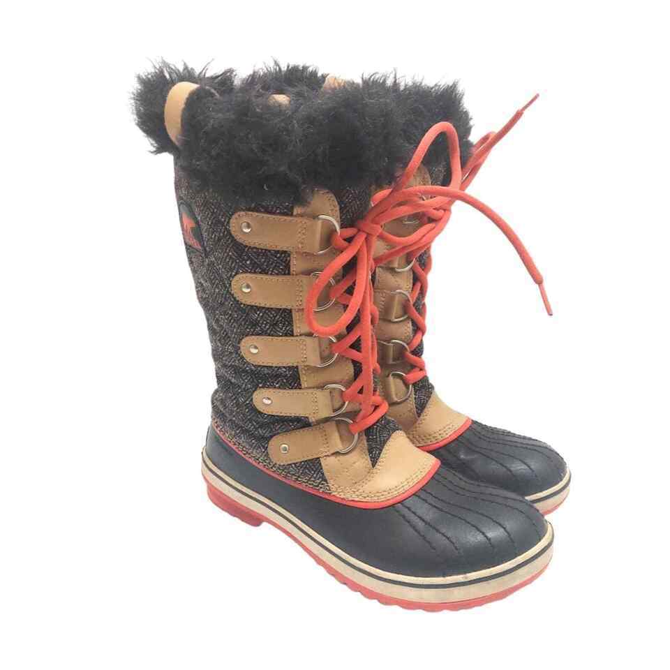 Primary image for Sorel Tofino Herringbone Snow Boots Women's Size 7.5