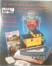 Schrader&#39;s Railroad Train Hobbyist Novelty Product Brochure Catalog Book... - $55.69 MXN