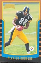 2000 Bowman Football Card #174 Plaxico Burress NFL Pittsburgh Steelers Rookie - £2.38 GBP