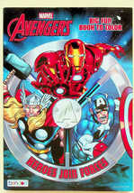 Marvel Avengers: Big Fun Book to Color - Heroes Join Forces (2015) - Bendon, New - £7.58 GBP