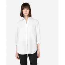 Everlane Womens The Linen Relaxed Shirt Button Down White 12 - £38.45 GBP