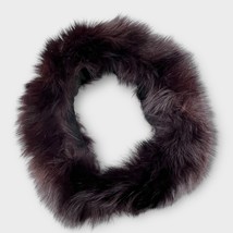 VINTAGE Zamir Furs SoHo NYC dark brown real fur halo headband - £111.93 GBP