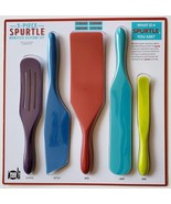 5 Piece Spurtle Nonstick Silicone Set, Multicolor - €68,96 EUR