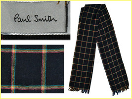 PAUL SMITH Scarf Man 100% Wool! AT A BARGAIN PRICE! PS41 T0P - £84.07 GBP