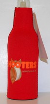 NEW Hooters Bottle Koozie Honolulu, HI ~ Red ~ New With Tag - £7.85 GBP