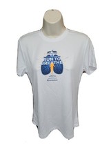2017 NYRR Run to Breathe Boomers Cystic Fibrosis Womens Medium White Jersey - $369.07 MXN